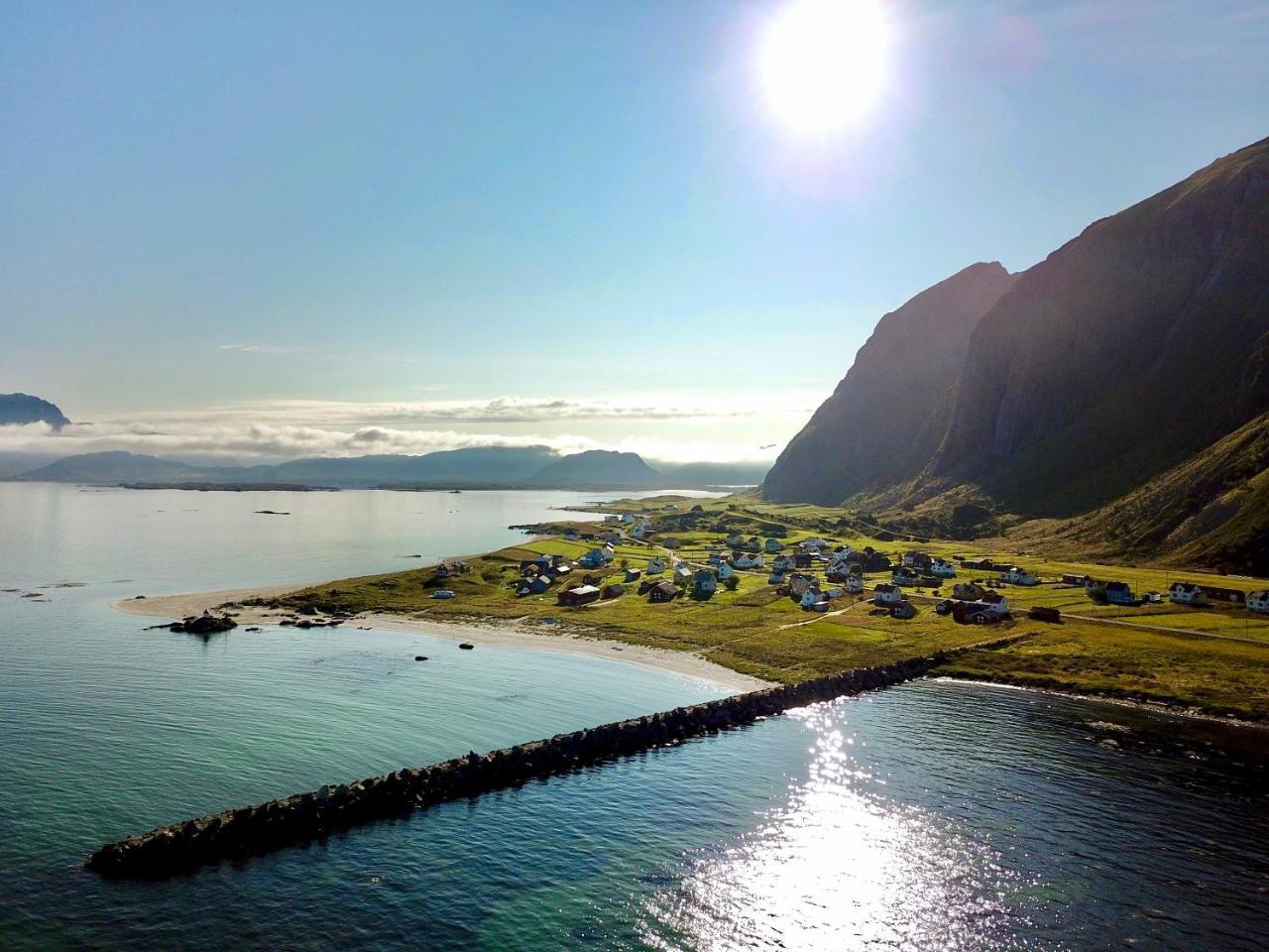 Seaside View Lofoten Bostad المظهر الخارجي الصورة