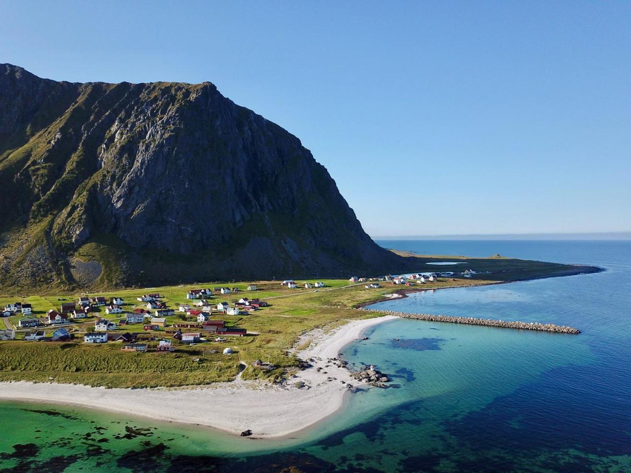 Seaside View Lofoten Bostad المظهر الخارجي الصورة